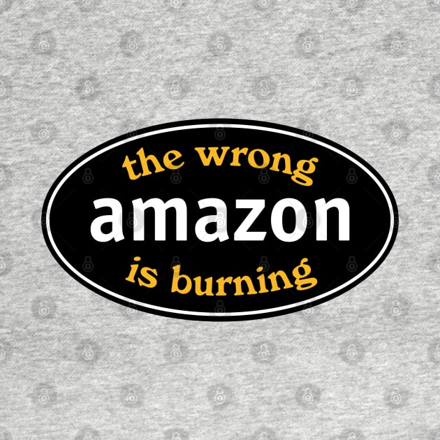 The Wrong Amazon Is Burning by Football from the Left